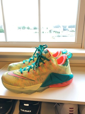 nike lebron 12 verde
