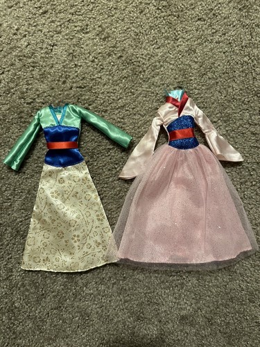 Disney Store Classic Mulan Doll Dress Outfit Dress