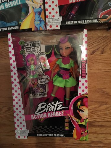 6 New Action Heroez & In The Wild Bratz Dolls- Cloe, Yasmin, Shira, Jade