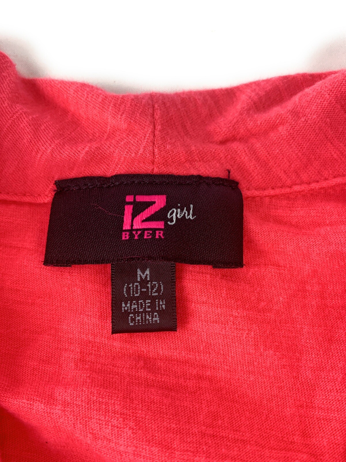 Lot Of 4 Girls T Shirts Justice Place So and iZ Girl  Size 8, 7/8, M Childrens