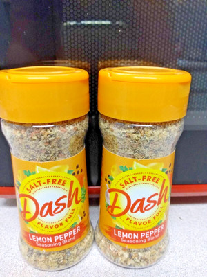Dash salt free lemon pepper 2 pack!