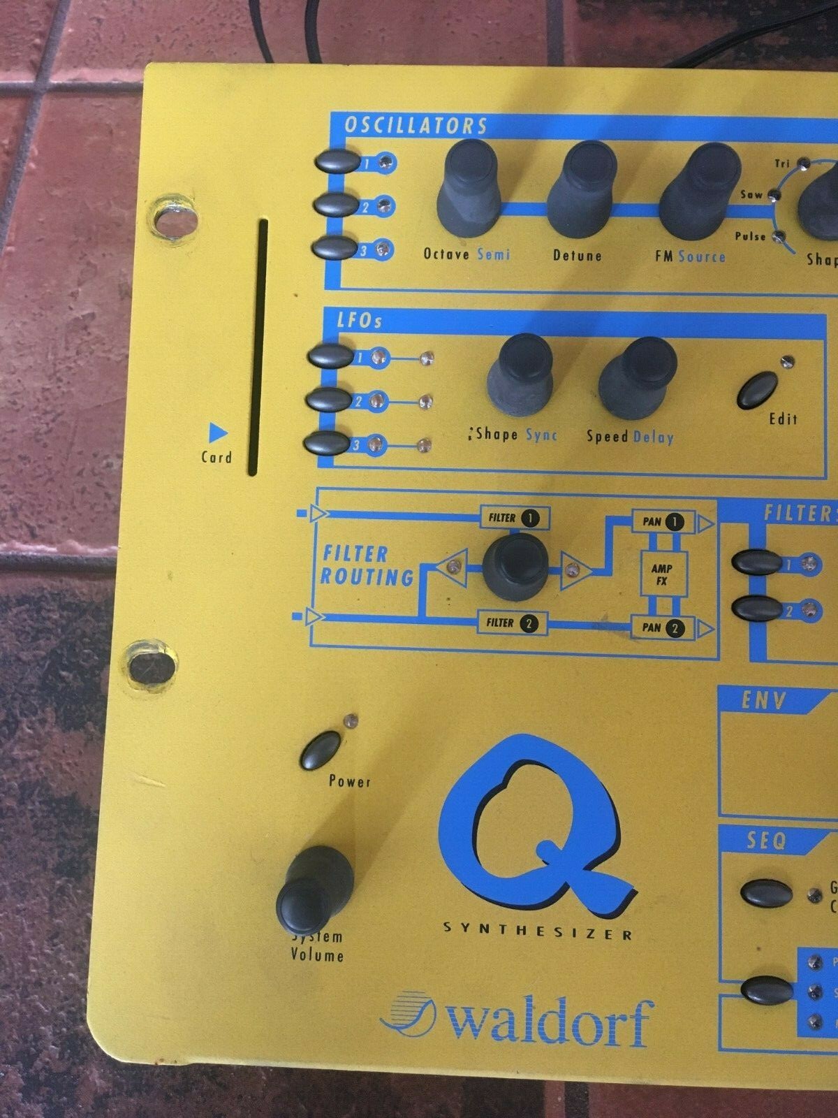 Waldorf Q Virtual Analog rack synthesizer synth