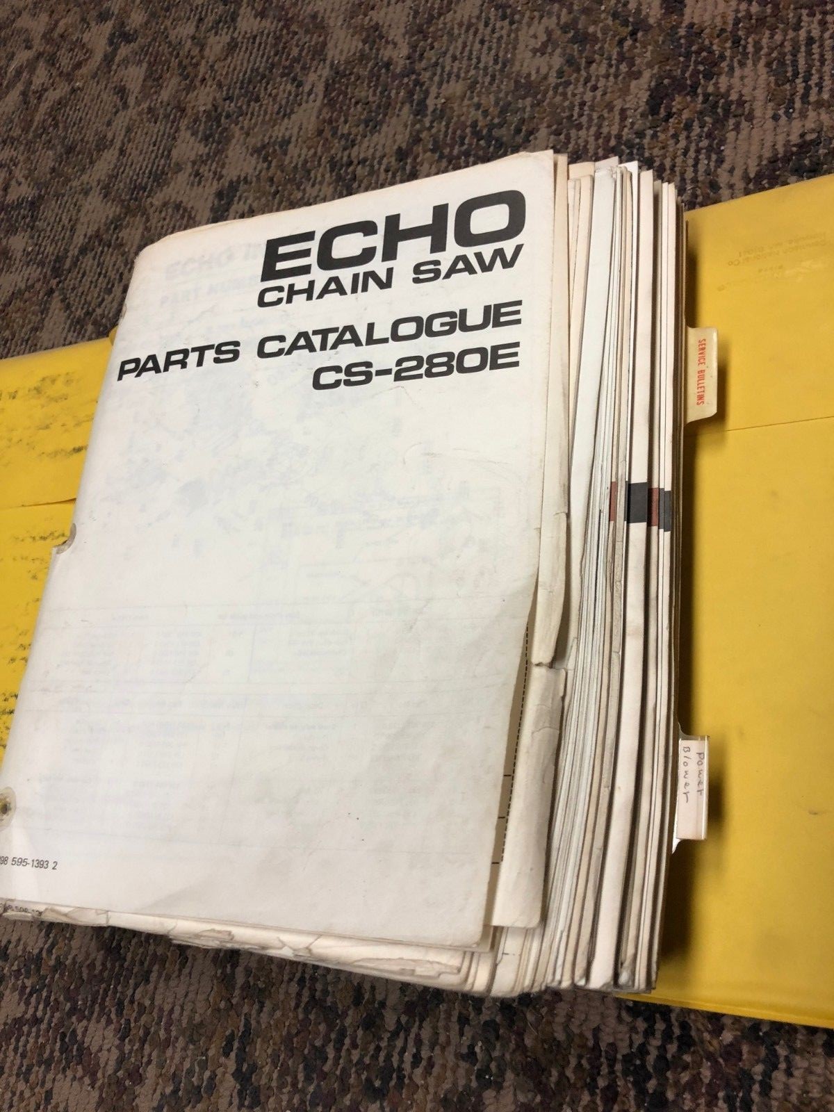 Echo Chainsaw Operator's Manual CS-280E CS-750EVL CS-60S and others