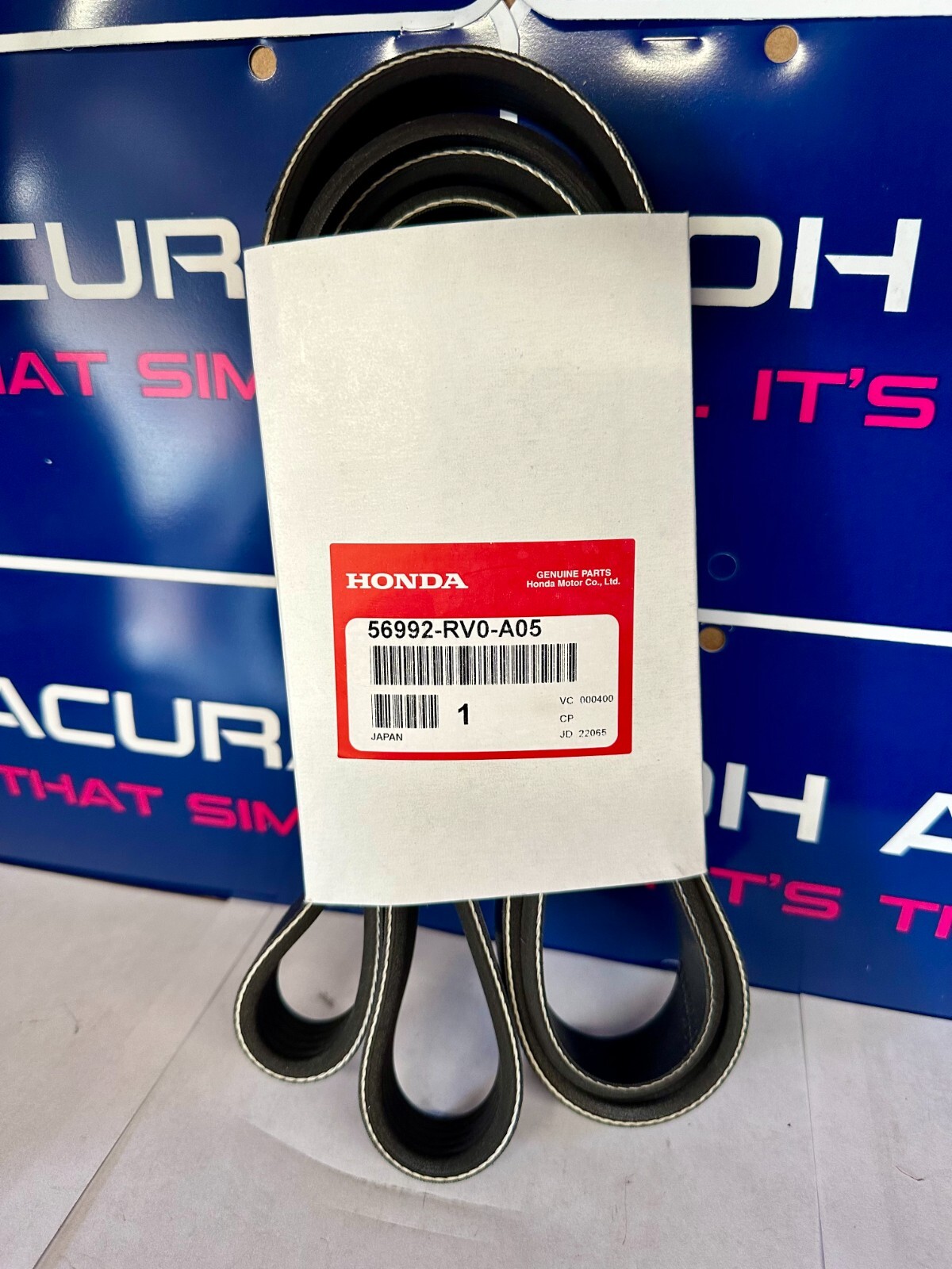 ACURA MDX 2007-2013 DRIVE BELT (MITSUBOSHI) GENUINE OEM PART
