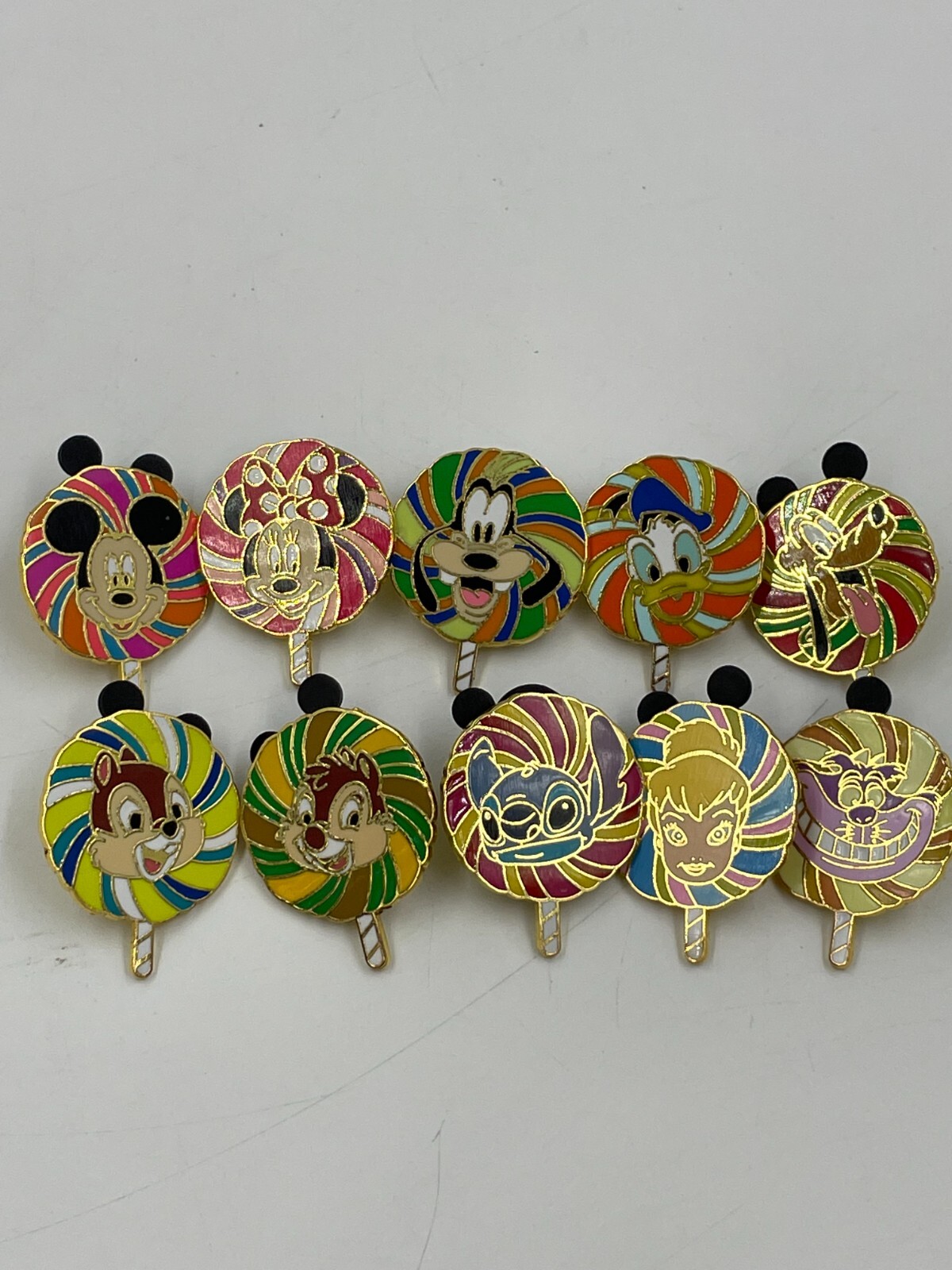 2008 Disney Lollipop Limited Edition Trading Pins Complete