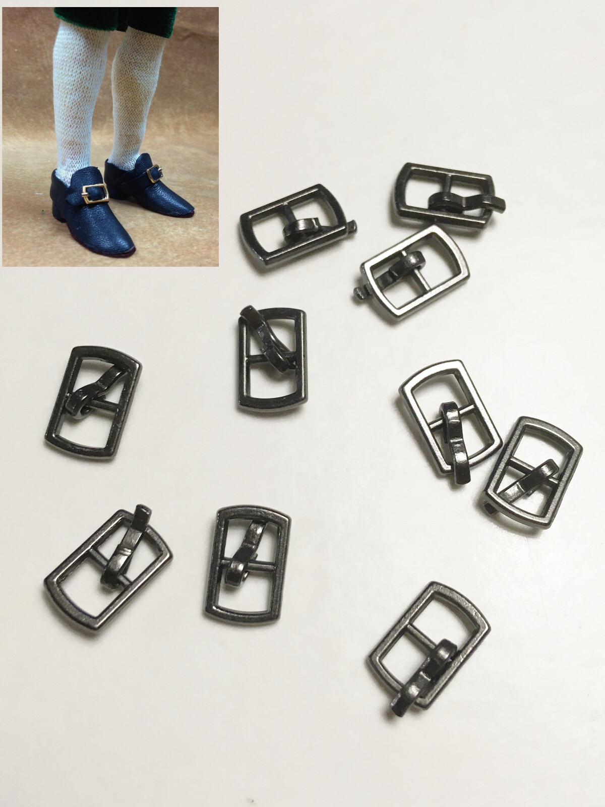 小物 moritomine M00639-GunMetal MOREZMORE 2 Metal 1:6 Scale Mini Doll 4.5mm
