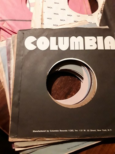 Record 45 sleeve vintage over 30