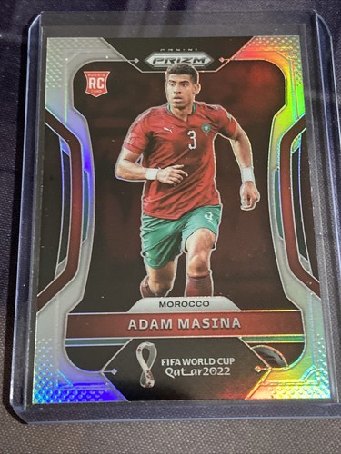 2022 Prizm FIFA WORLD CUP #237 ADAM MASINA RC SILVER PRIZM Rookie Card MOROCCO