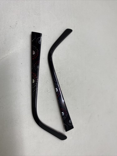 BUM EQUIPMENT WICKED VIOLET BLACK PURPLE 135mm TEMPLE ARM BUM EQUIPMENT WICKED VIOLET BLACK PURPLE 135mm TEMPLE ARM