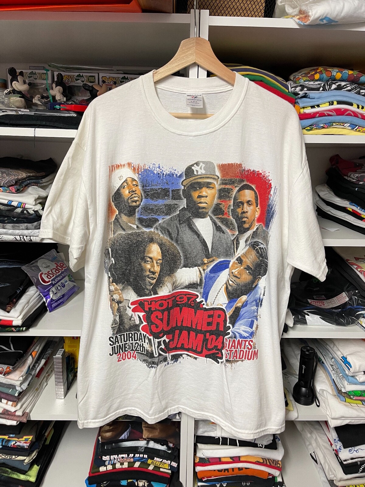 VTG HOT97 2004 Summer Jam t-shirt XLarge y2k 93.7 dmx 50 VTG HOT97 2004 Summer Jam t-shirt XLarge y2k 93.7 dmx 50