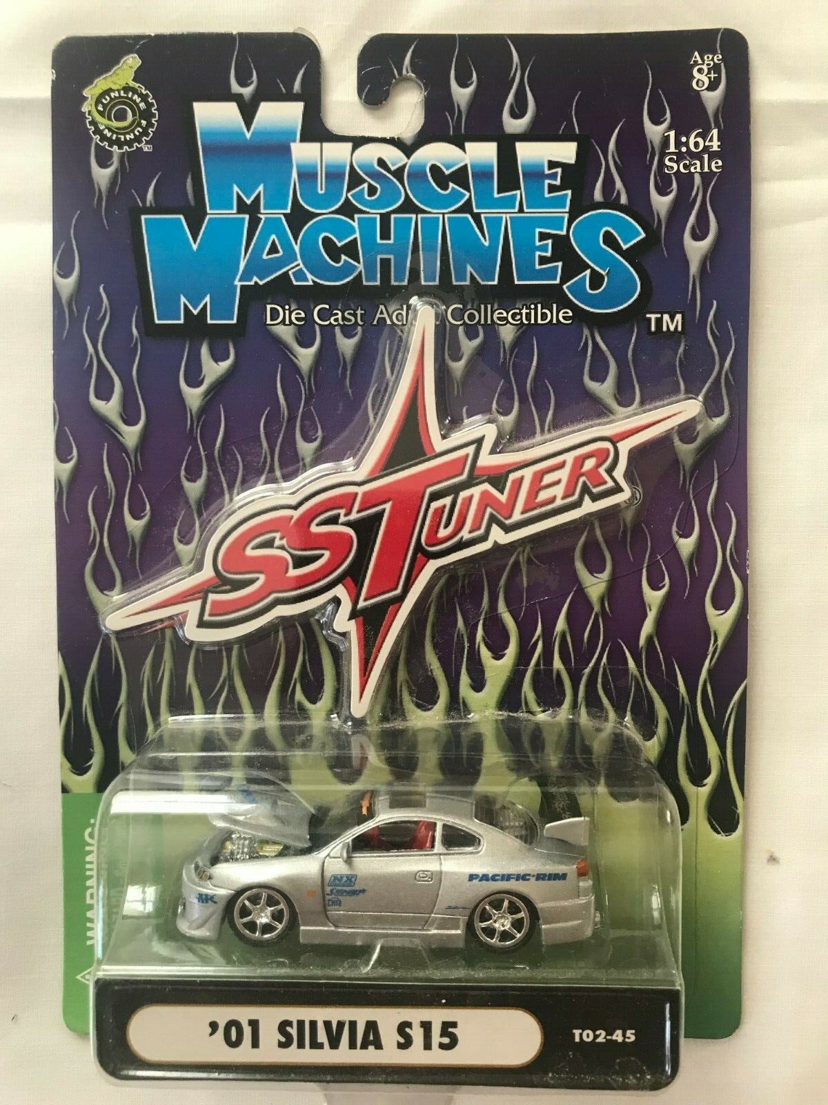 '01 SILVIA S15 ミニカー IMPORT TUNER 01 SILVIA S15 ミニカー IMPORT TUNER Muscle Machines Import
