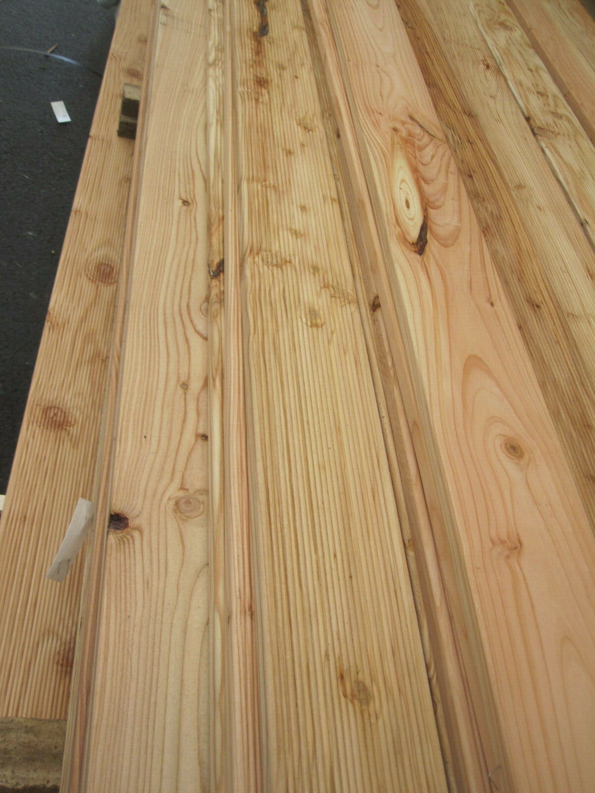 72 m² Douglasie 21 mm Riffelbretter 2.Wahl Terrassendielen ...