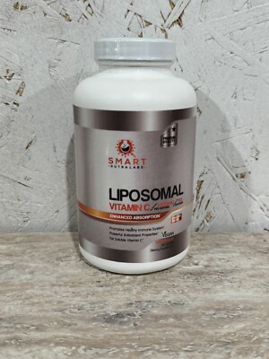 Liposomal Vitamin C Dietary Supplement - Smart Nutralabs  1400mg  Exp 3/27