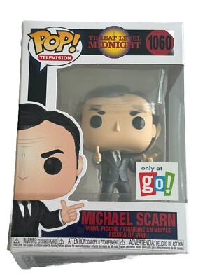 BOX DAMAGED! Funko POP! Michael Scarn #1060 The Office Go! Exclusive