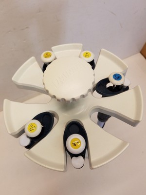 Lot 5 Gilson Pipetman Pipette Set Pipet Variable  P20 P1000 P200 W/Stand