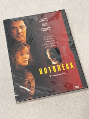 Outbreak DVD (1997) Morgan Freeman, Rene Russo, Dustin Hoffman || FACTORY SEALED