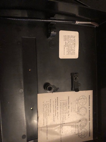 Vintage GAF Anscovision 688 Zoom Lens Slow Motion Projector-Dual 8mm/ Super 8mm