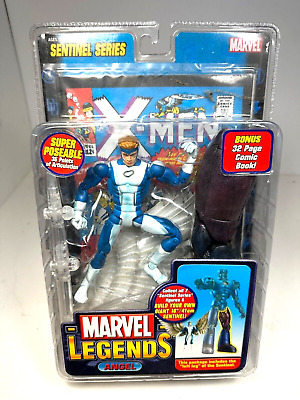 Marvel Legends Angel Sentinel Series Blue Action Figure Unopened Toybiz