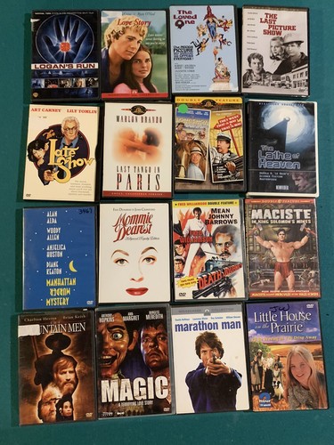 #6 1970's Classic DVD Lot YOU PICK CHOOSE $4Total Shipping See Menu Bar
