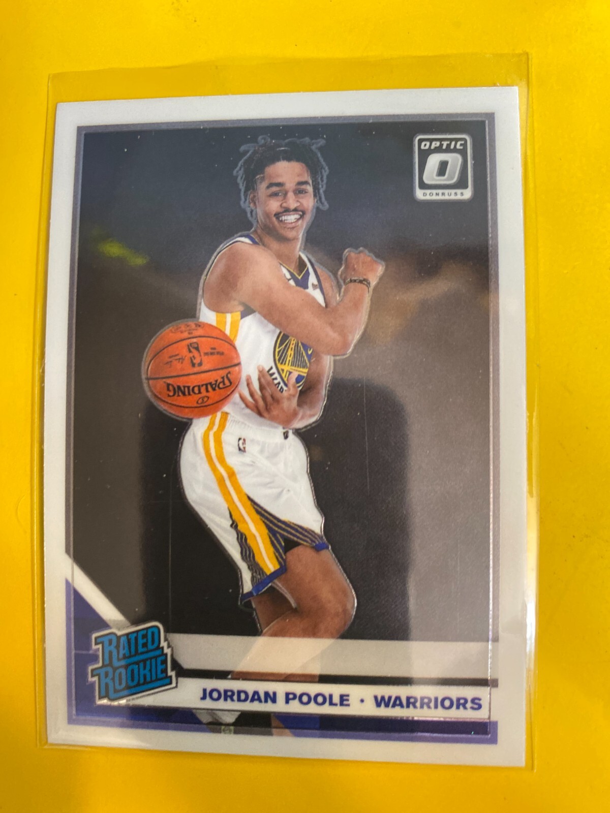 RS2318 2019-20 Donruss Optic #169 Jordan Poole RATED ROOKIE