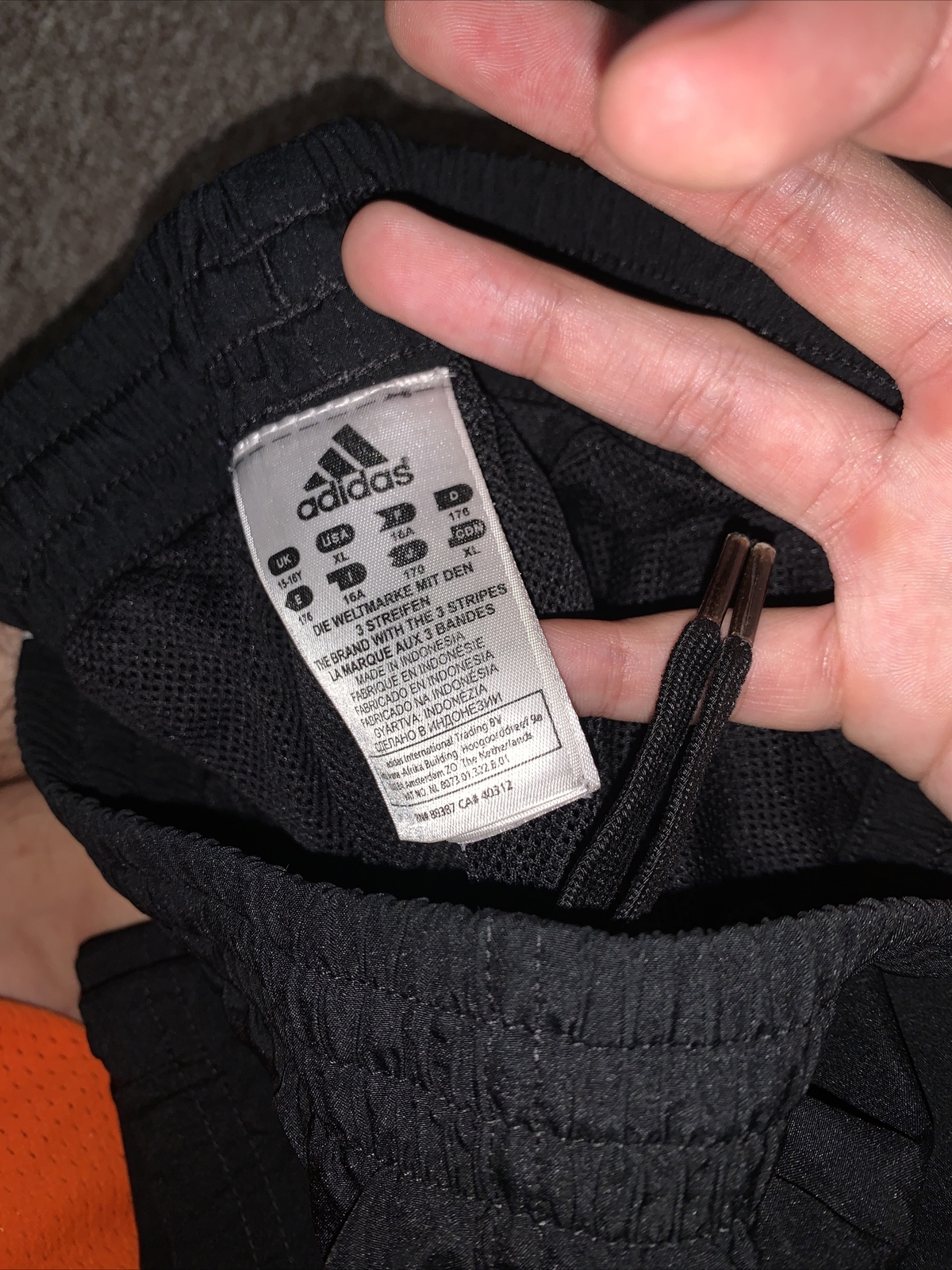 Adidas Track Pants Boys Size XL Swish Pants Black White RN 88387 CA 40312:  купить с доставкой из США, цена 2 456 руб - (133593896973)