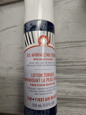 First Aid Beauty  Oil-Minimizing Toner with Salicylic Acid 5oz NEW Ipsy Icon box