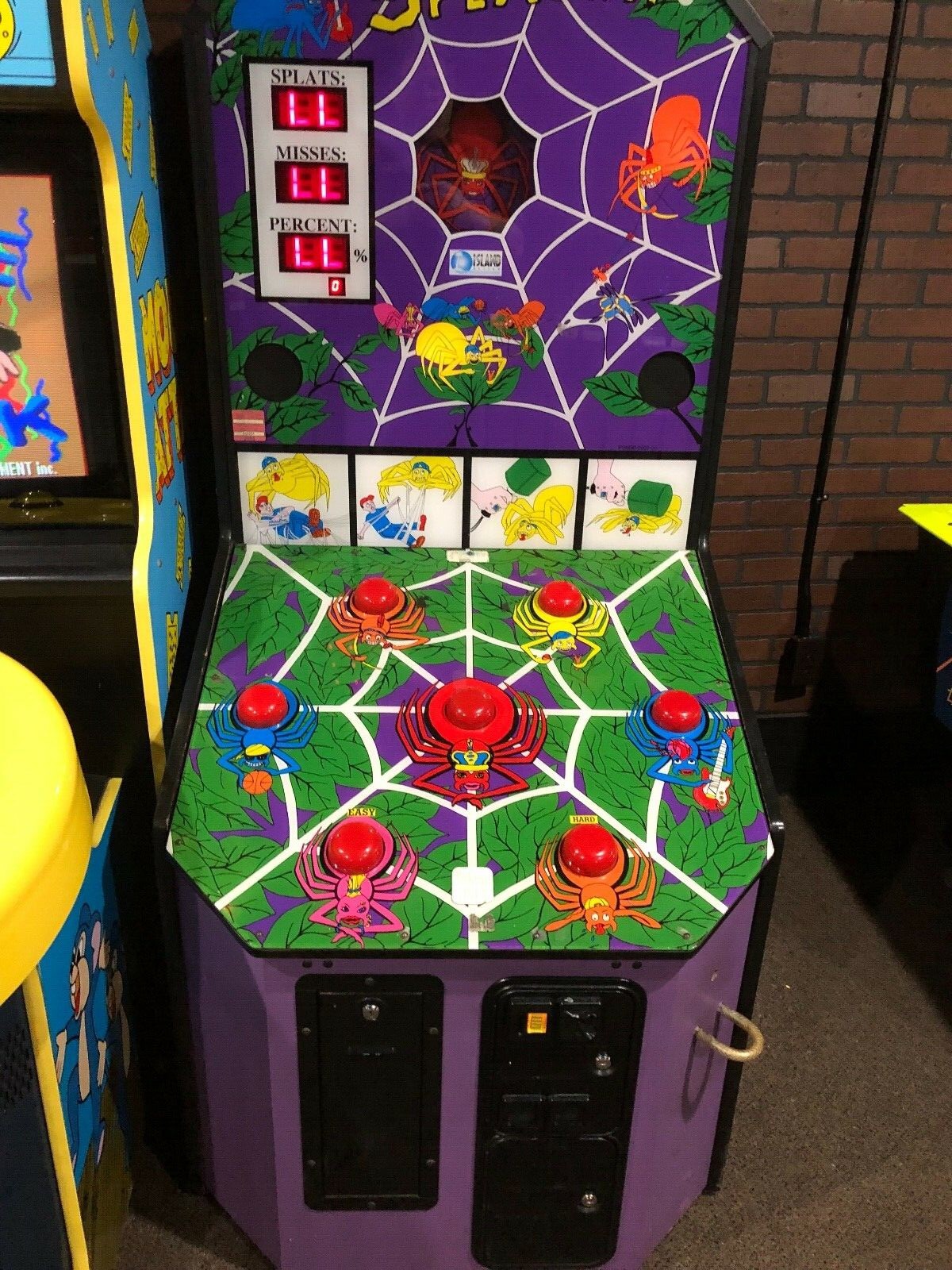 Spider Splattin Ticket Redemption Game