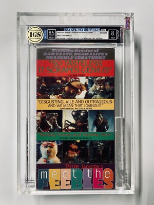 VHS   IGS 8.5/8 MEET THE FEEBLES ( First Peter Jackson)