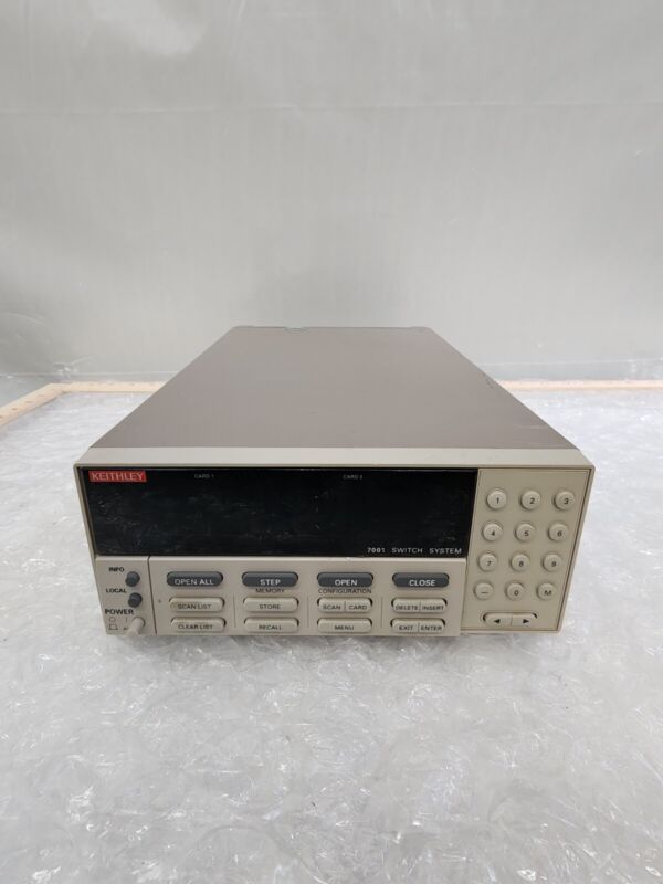 Keithley 7001 Switch System