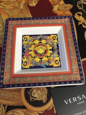 VERSACE MEDUSA ASH TRAY GLORY ROSENTHAL RETIAIL $300 Christmas Gift SALE BEST