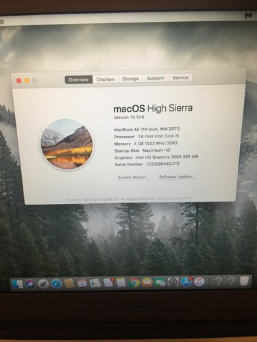 【ジャンク】MacBook Air 2011 11インチ　箱有り　Apple ジャンク】MacBook Air 2011 11インチ 箱有り Apple - メルカリ