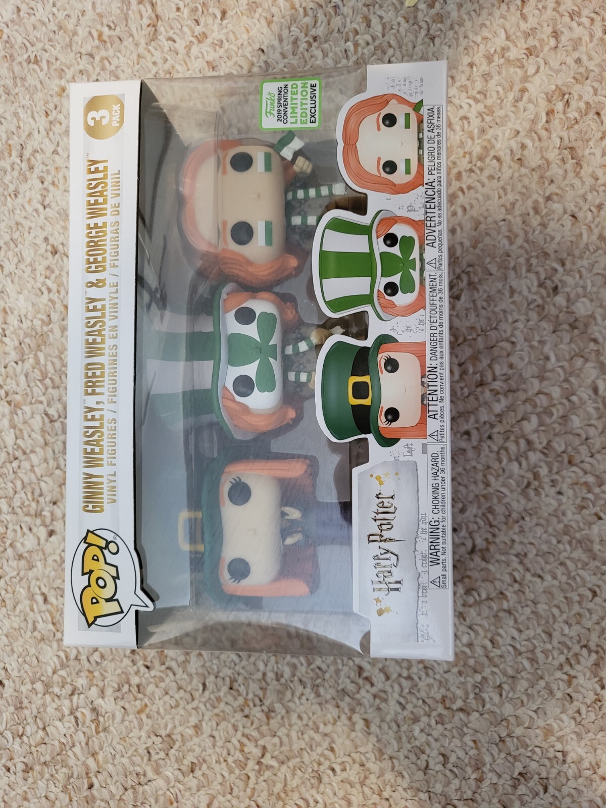HARRY POTTER FUNKO POP GINNY, FRED AND GEORGE WEASLEY | eBay