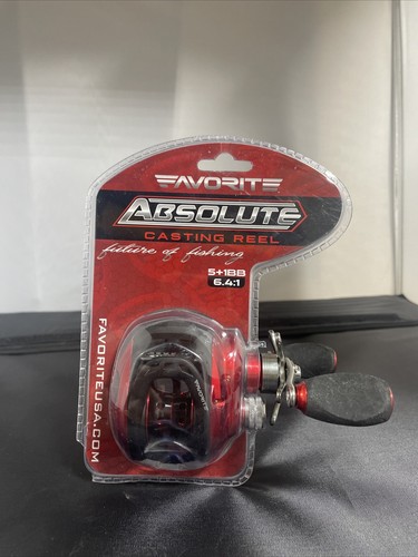 Favorite ABSOLUTE Right Handed 6.4:1 Casting Reel ABS100NGR-RTL
