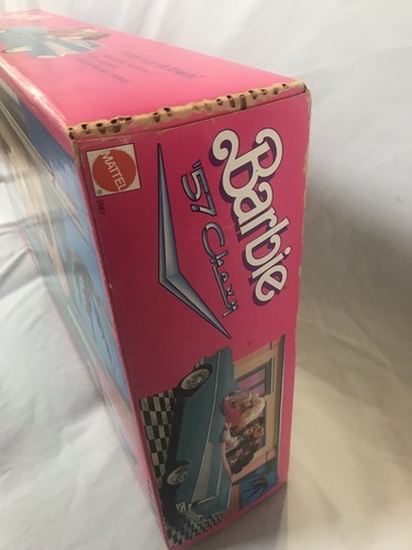 Barbie 1957 Chevy from 1989 Mattel - New In Box and Never Opened