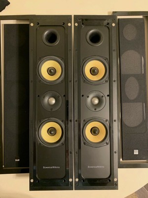 b&w wall mounted speakers