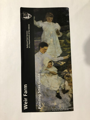 Weir Farm National Historical Park Painting Sites Guide UNIGRID Brochure Map CT