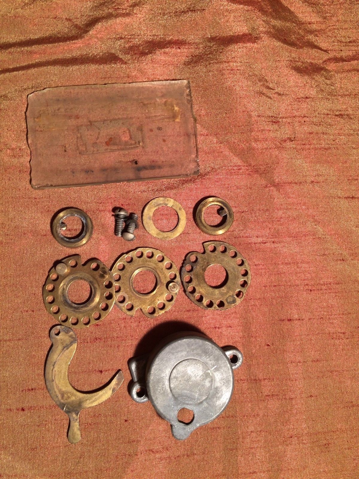 SEVEN VINTAGE AMERICAN EAGLE SUNBURST POST OFFICE DOORS PLUS MORE BRONZE