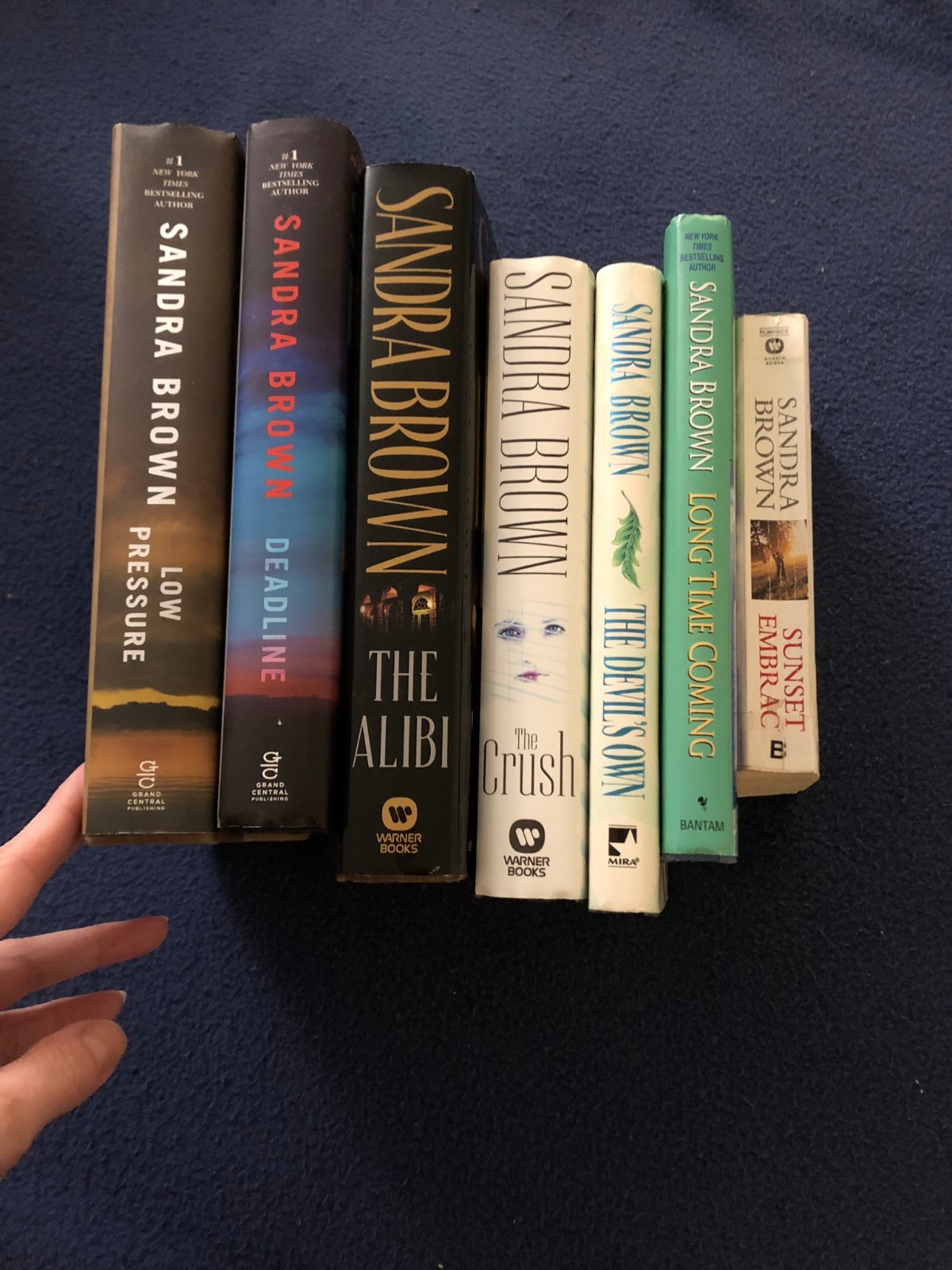 Sandra Brown Lot of 7 Books