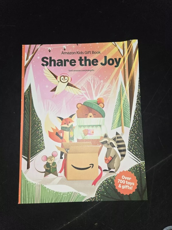 Amazon's 2024 Share The Joy Catalog Holiday Kids Gift Book