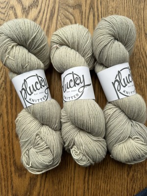 BLACK FRIDAY SALE! - 3 Skeins of The Plucky Knitter Yakkity Yarn - Wintry Mix
