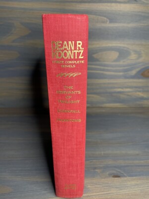 Dean R. Koontz Three Complete Novels: Twilight, Darkfall, Phantoms hardback book