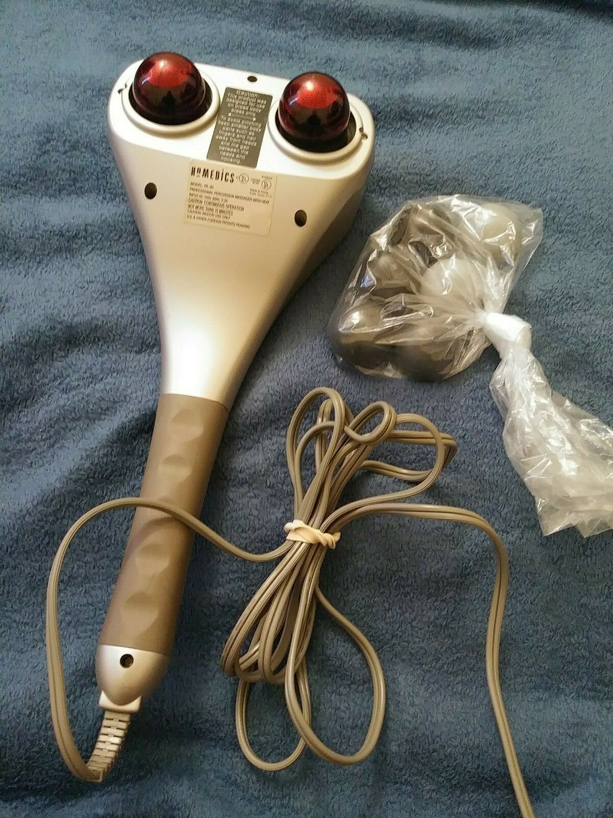 HOMEDICS Therapist Select PERCUSSION MASSAGER Heat Deluxe PA-3H