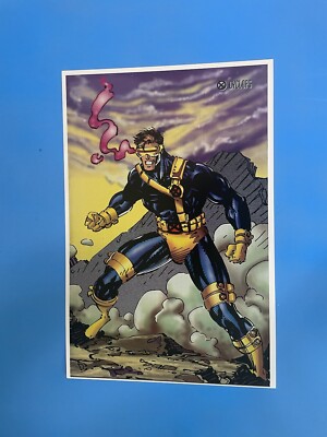 MARVEL COMICS X-MEN CYCLOPS POSTER PIN UP JIM LEE NEW.