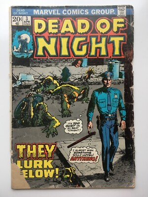 Dead of Night #3 - Marvel 1974 - 1.0 FR