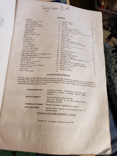 Lyons Modern Musical Fun Book