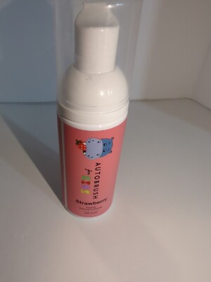 Kids Fluoride Free Foaming Toothpaste Strawberry Flavor, Foam Toothpaste for ...