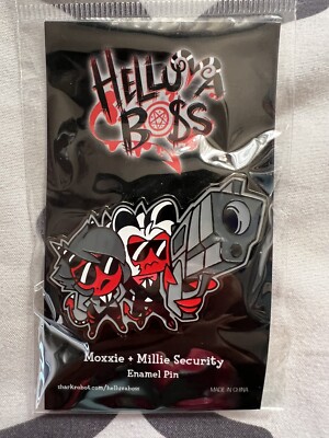 Helluva Boss: Moxxie + Millie Security Pin