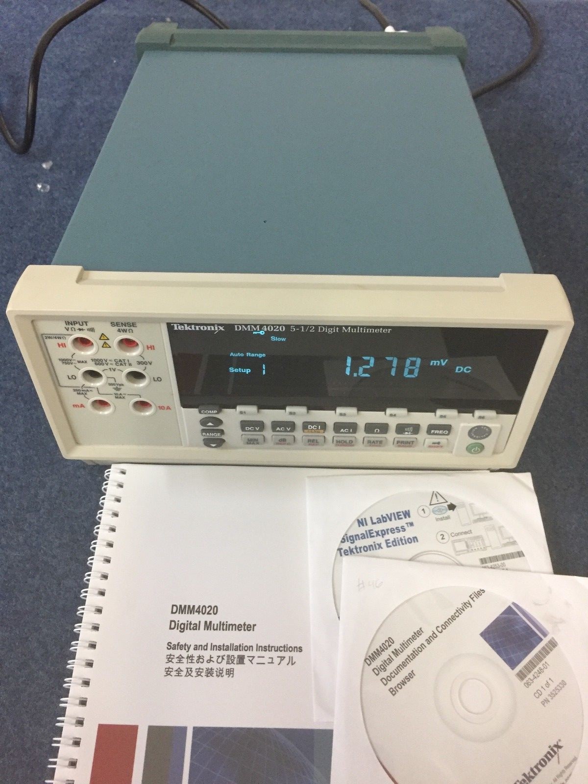 Tektronix DMM4020 5 1/2 digit multimeter