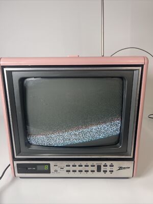Zenith Lm8833 9  Portable Retro Tv