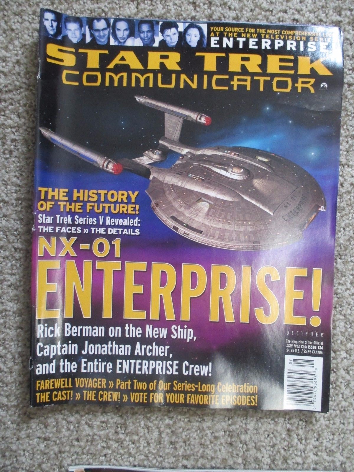 Star Trek Communicator Magazines #130-139, Near Mint